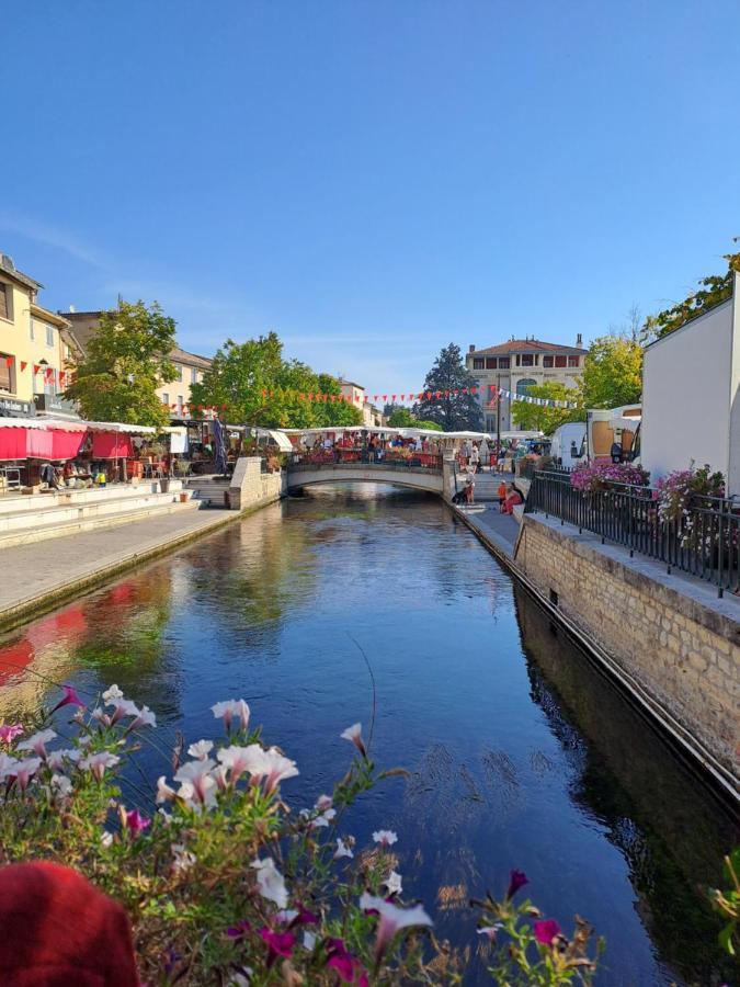 T2 A 2Min Du Centre +Parking Apartment LʼIsle-sur-la-Sorgue Exterior foto
